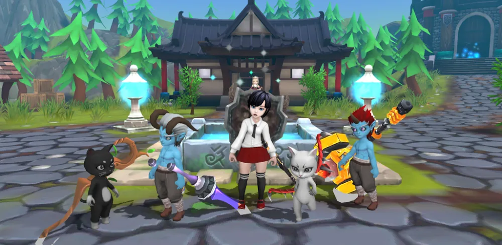 Aniya : Idle RPG screenshot 1