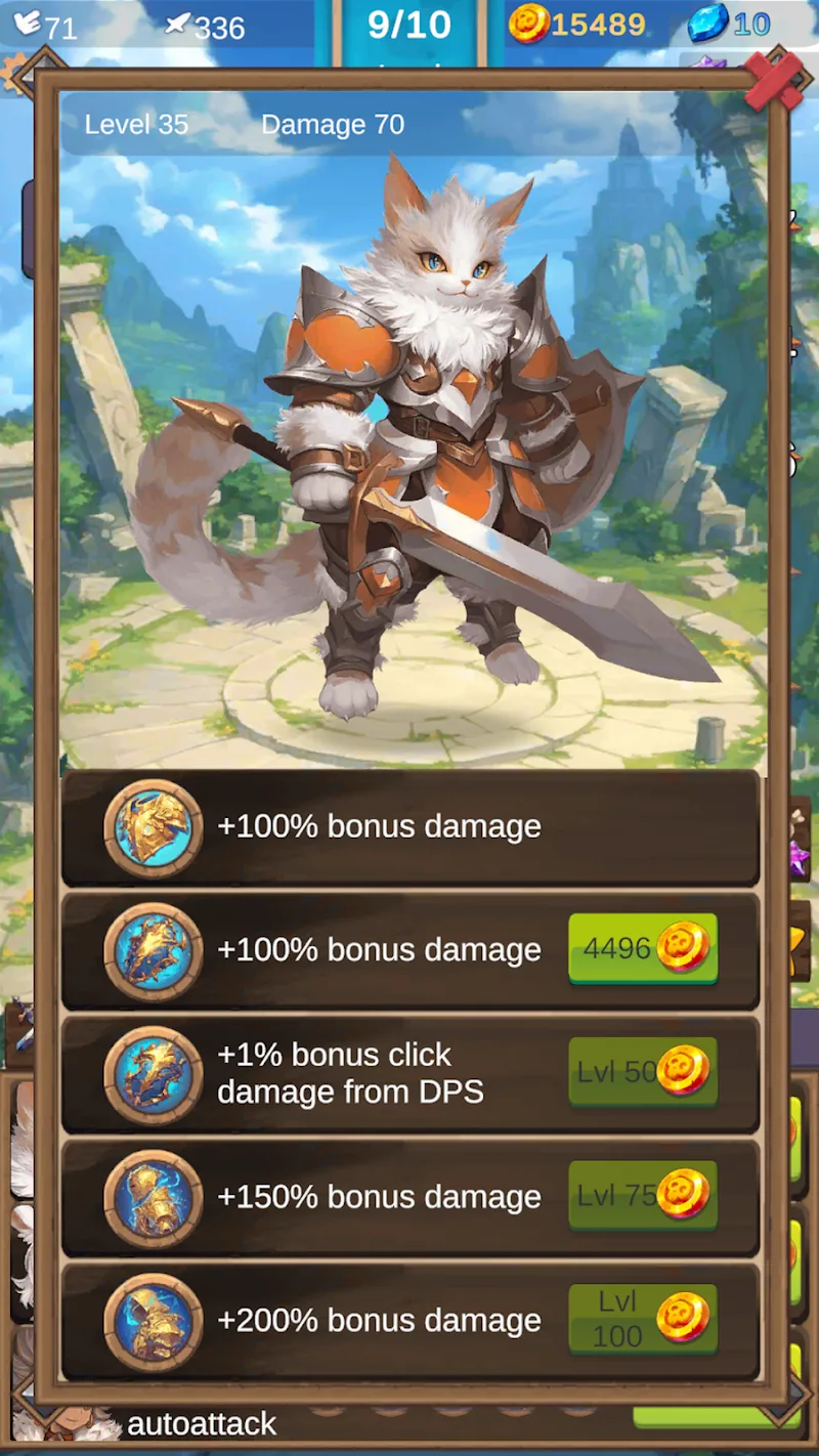 Anima Saga - RPG Clicker screenshot 4