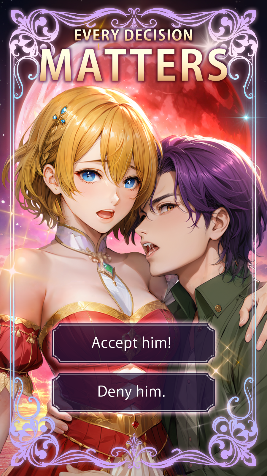 Alpha™: Werewolf Romance Otome gameplay preview 1