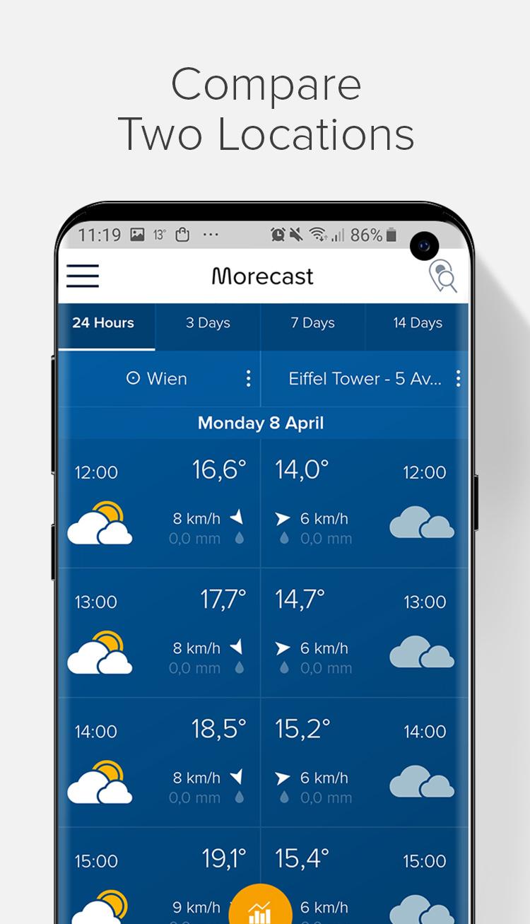 Weather MoreCast screenshot 7