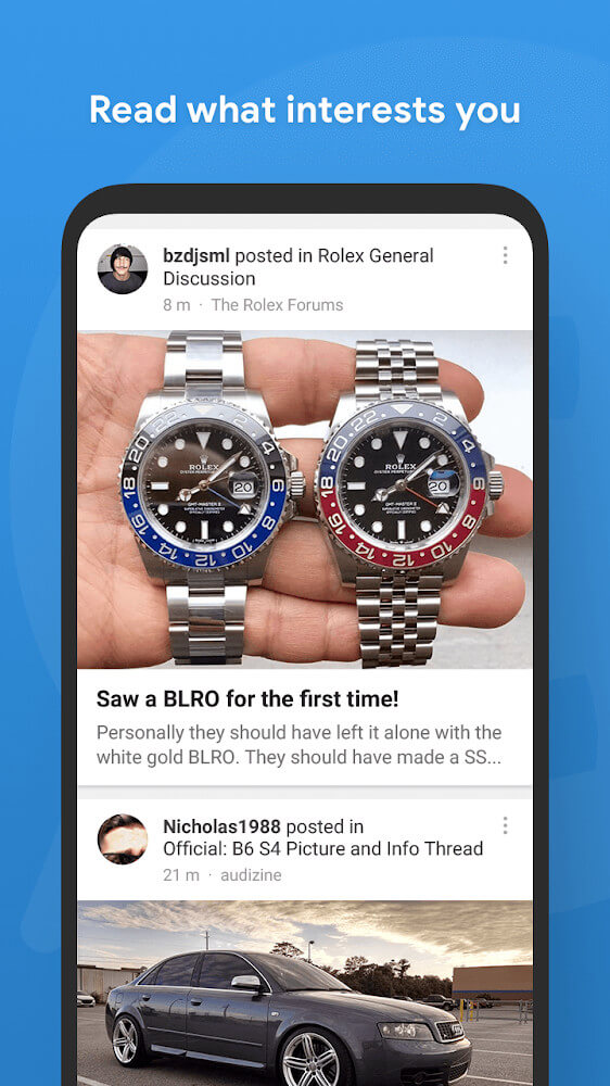Tapatalk screenshot 4