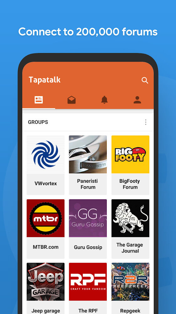 Tapatalk screenshot 3