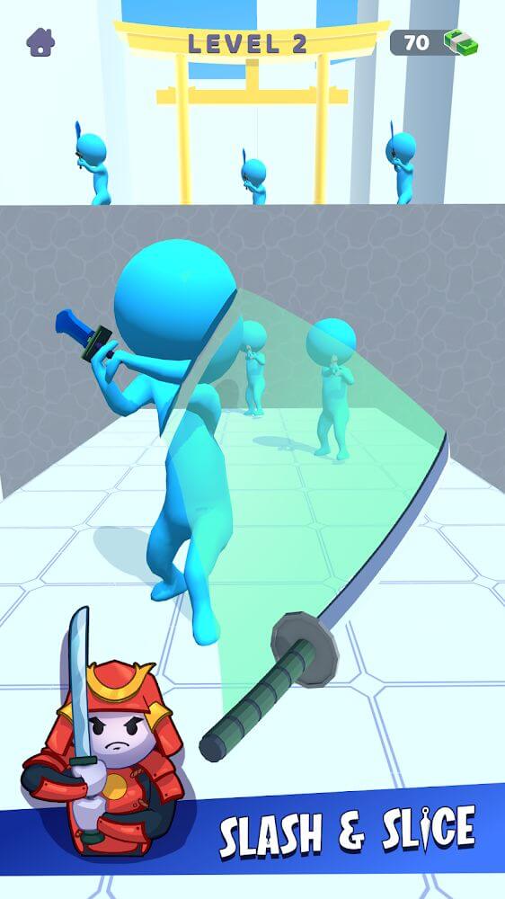 Sword Play! Ninja Slice Runner screenshot 2