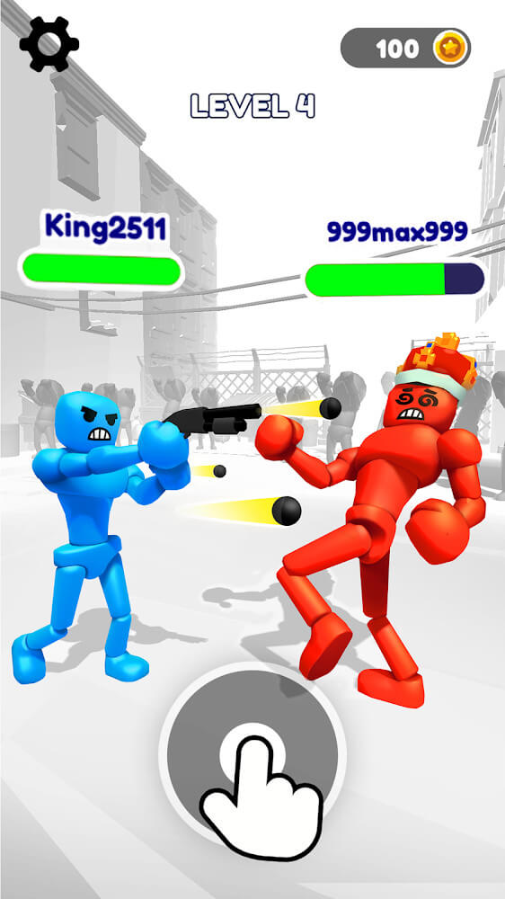 Stickman Ragdoll Fighter: Bash gameplay screenshot 5