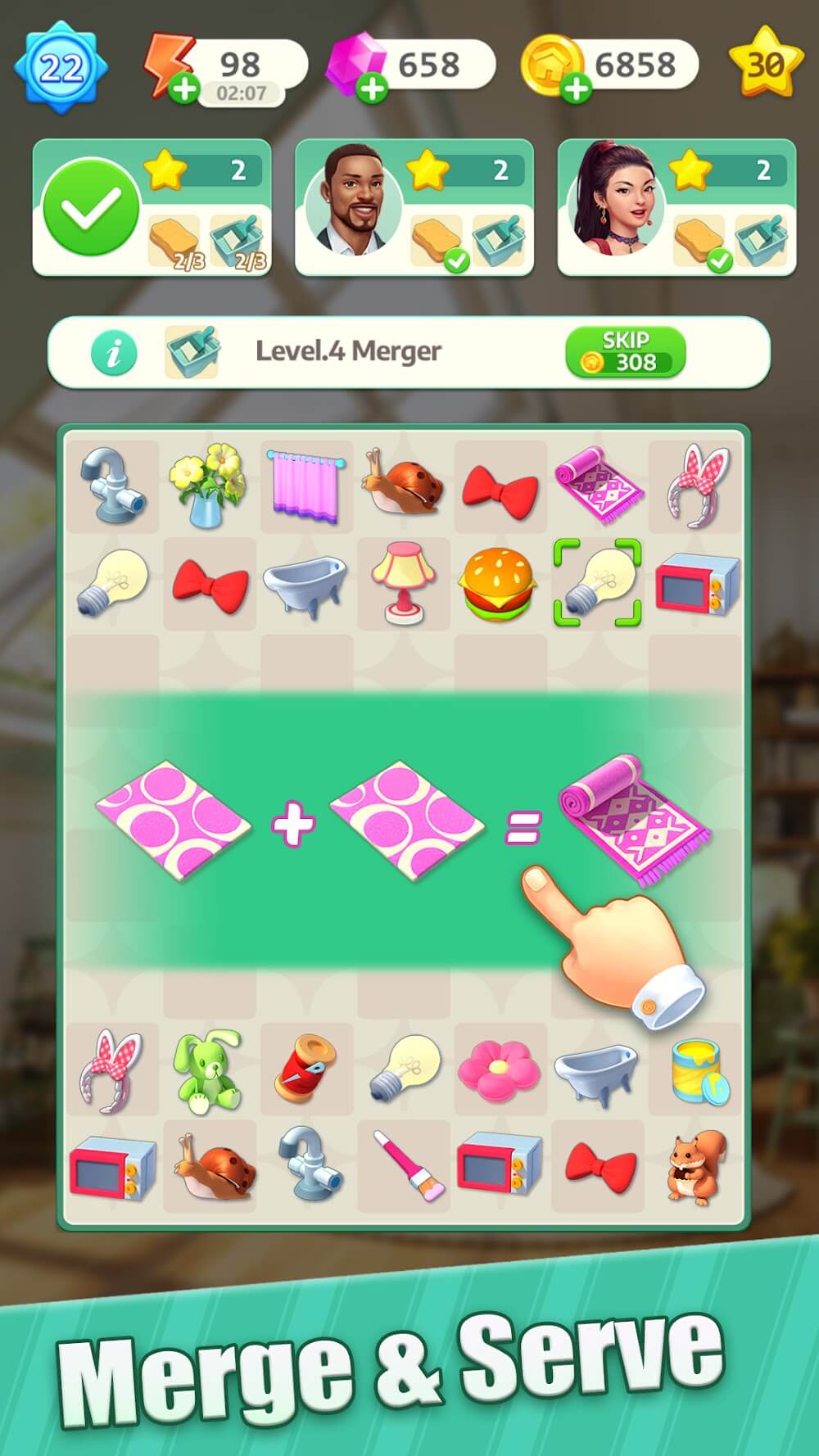 Happy Merge Home screenshot 4