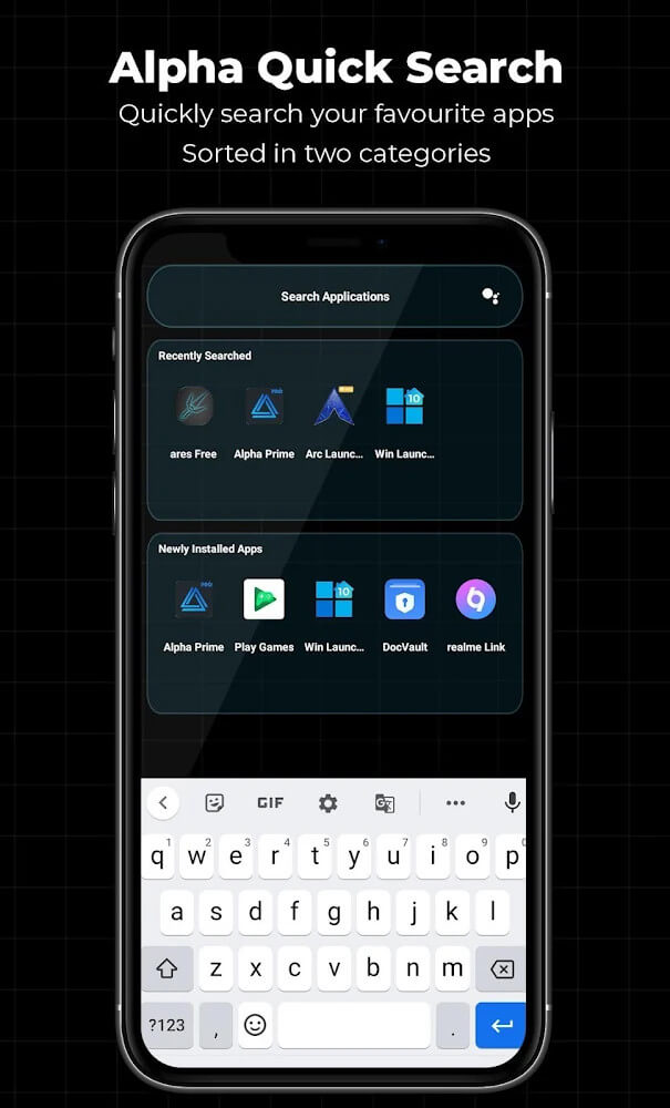 Alpha Hybrid Launcher Wallpaper, Themes screenshot 5