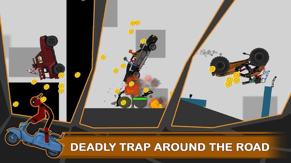 Stickman Race Destruction 2 screenshot 3