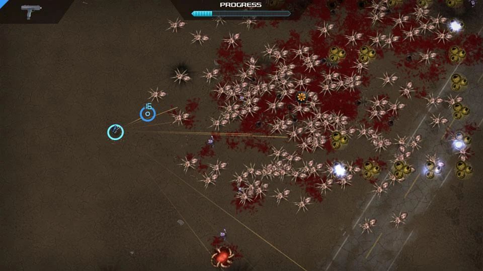 Crimsonland gameplay screenshot 2
