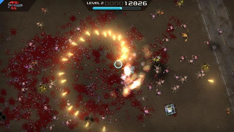Crimsonland gameplay screenshot 4