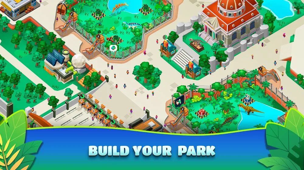 Idle Dinosaur Park Tycoon screenshot 2