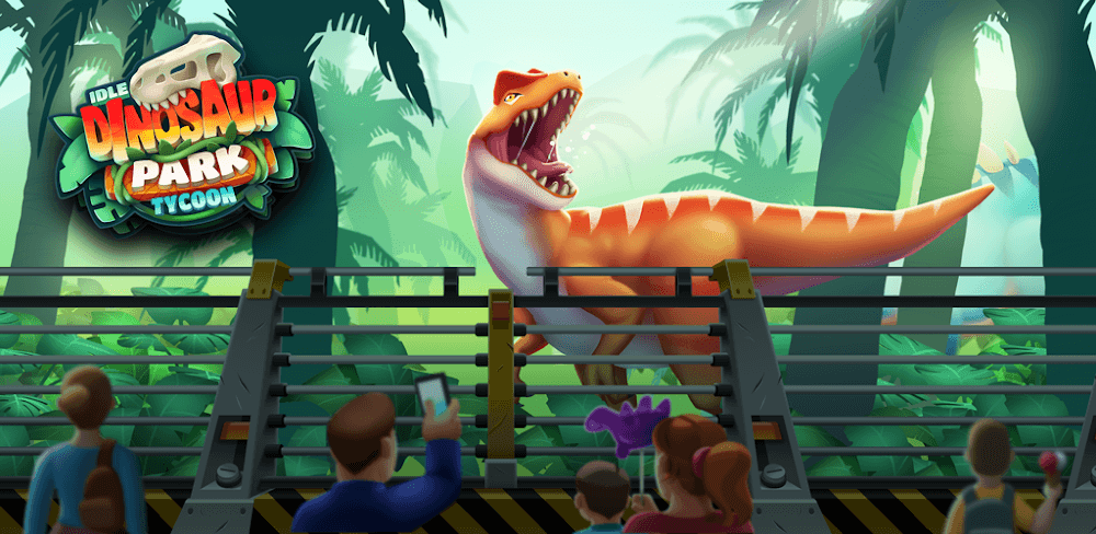 Idle Dinosaur Park Tycoon screenshot 1