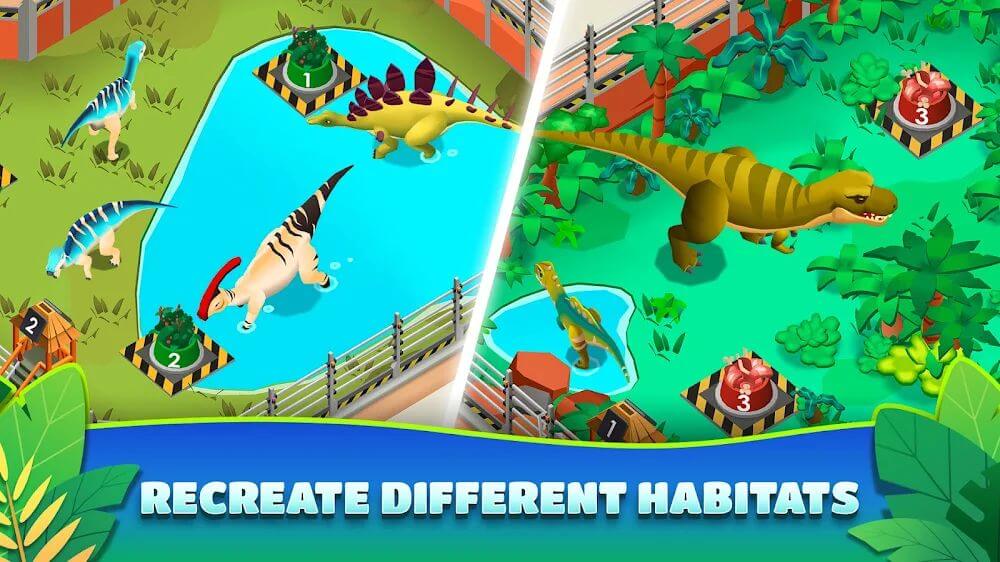 Idle Dinosaur Park Tycoon screenshot 3