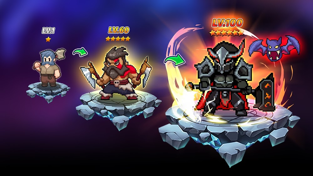 Guardian War: RPG Pixel Games – screenshot 4