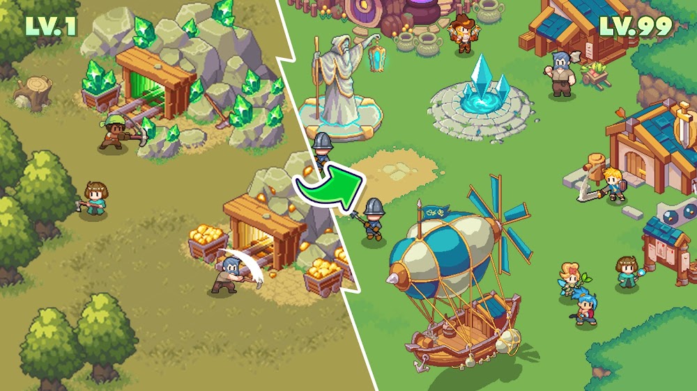 Guardian War: RPG Pixel Games – screenshot 7