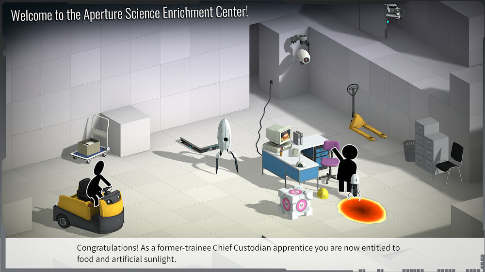 Bridge Constructor Portal screenshot 2