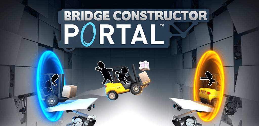 Bridge Constructor Portal screenshot 1
