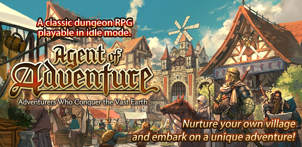 Idle RPG Agent of Adventure screenshot 1