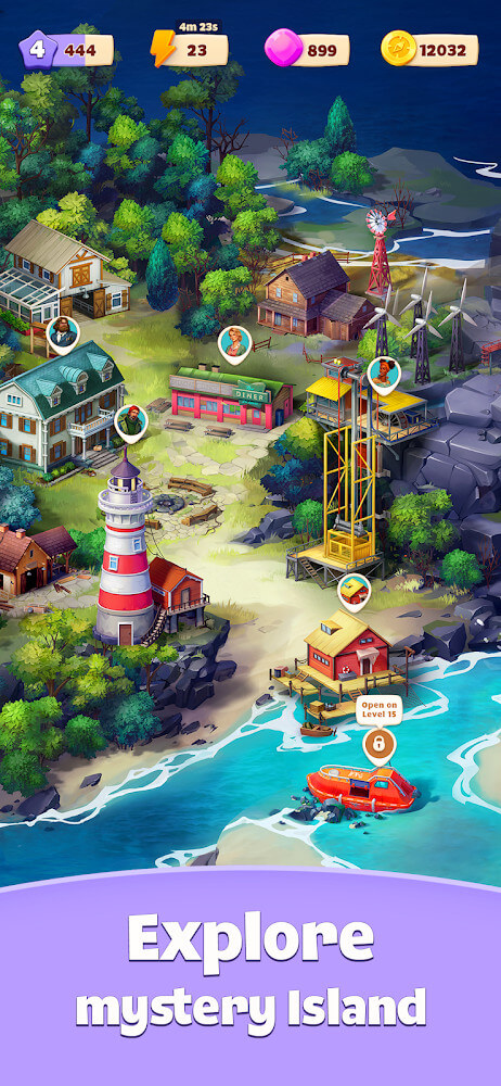 Merge Mystery: Lost Island screenshot 3