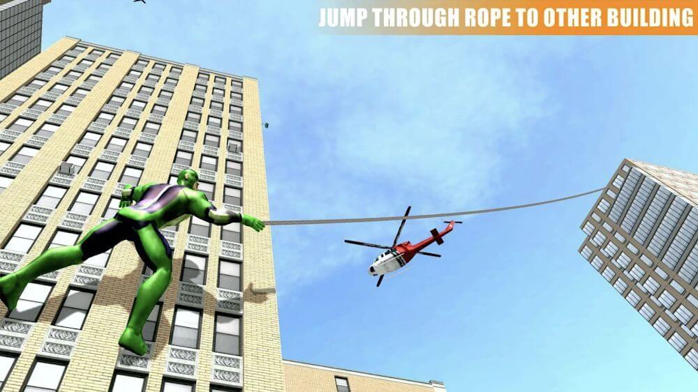 Miami Rope Hero Spider screenshot 2