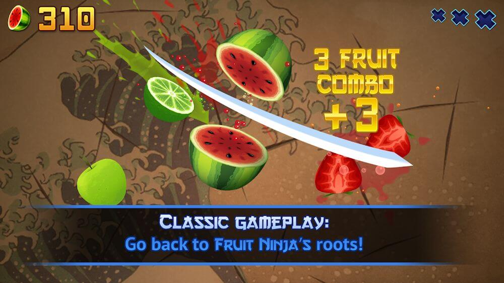 Fruit Ninja Classic screenshot 2
