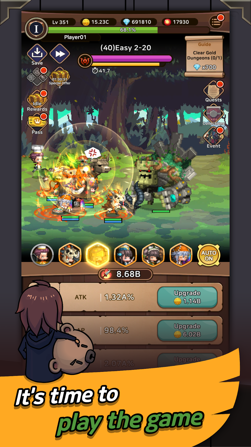 Hero Kingdom: Idle RPG screenshot 6