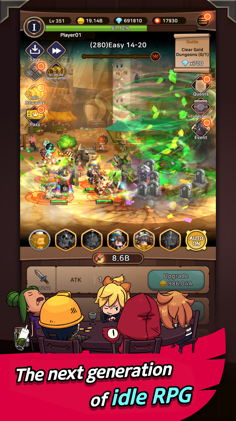 Hero Kingdom: Idle RPG screenshot 3