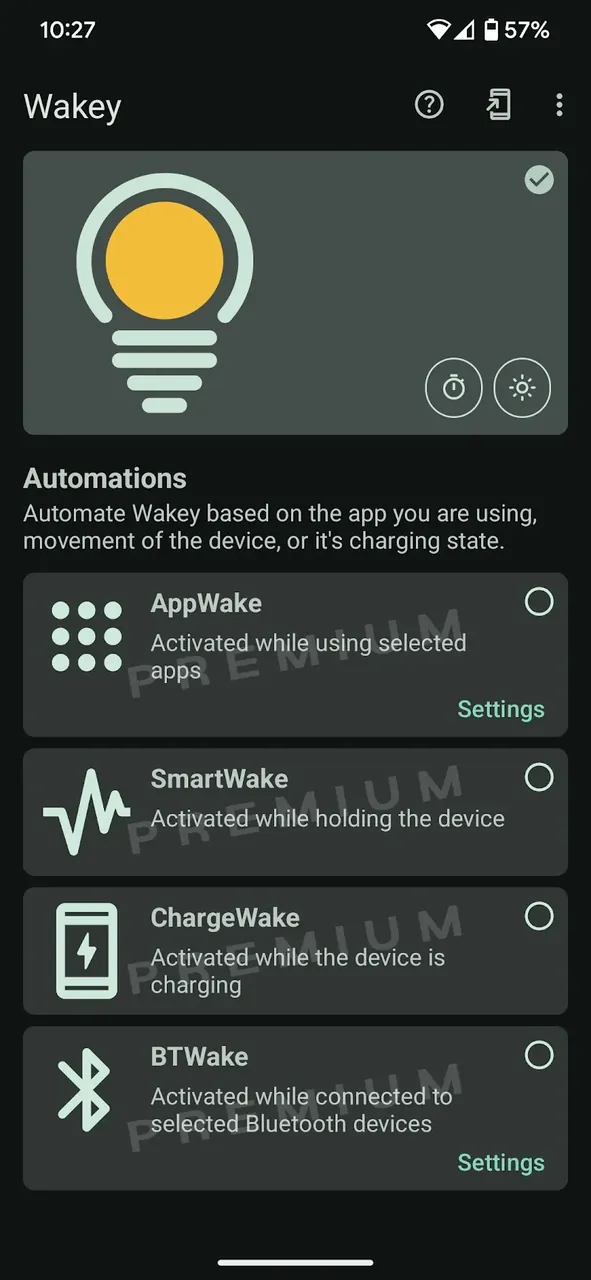 Wakey: Keep Screen On screenshot 5