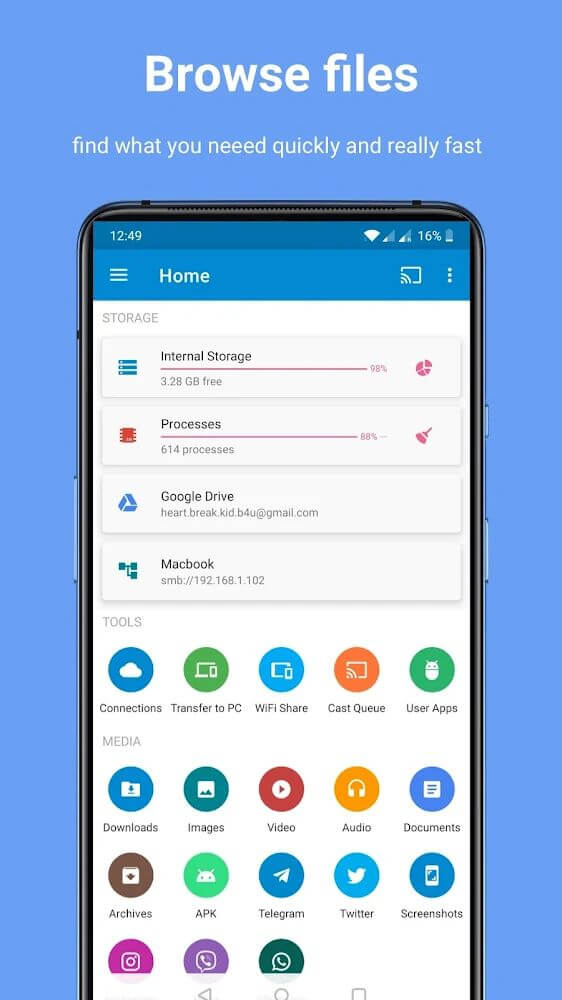 AnExplorer File Manager screenshot 2