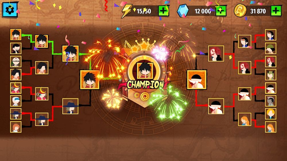 Stickman Pirates Fight screenshot 3