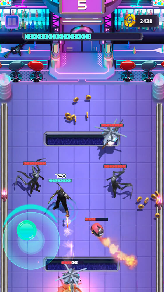 Cyberpunk Hero screenshot 5