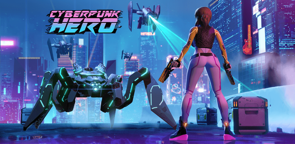 Cyberpunk Hero screenshot 1
