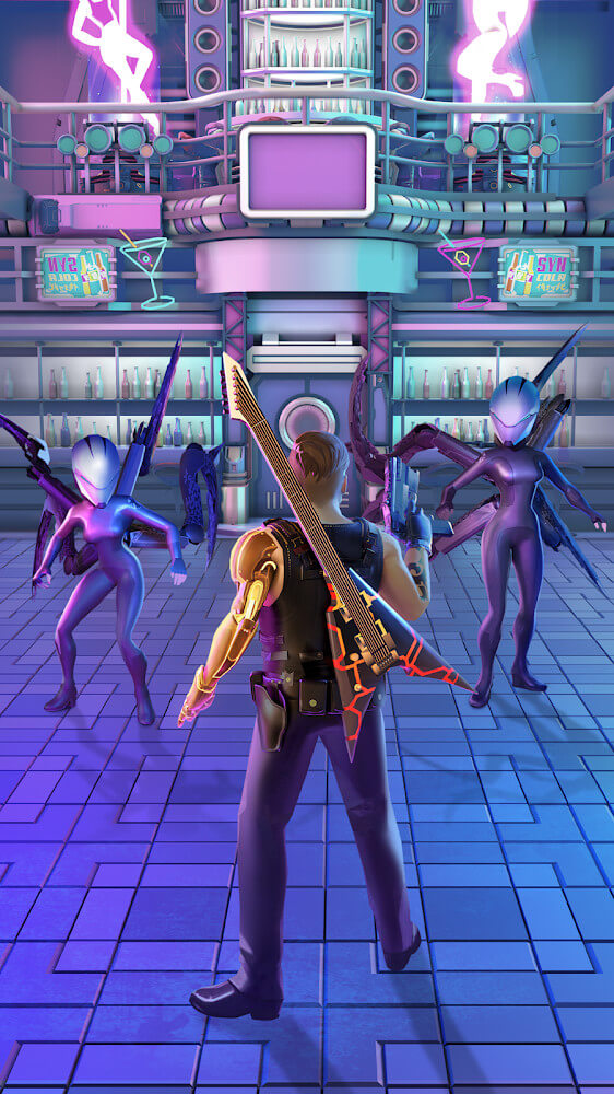 Cyberpunk Hero screenshot 3
