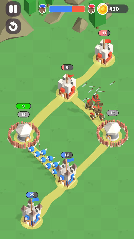 Royal Castle: City Capture RTS screenshot 4