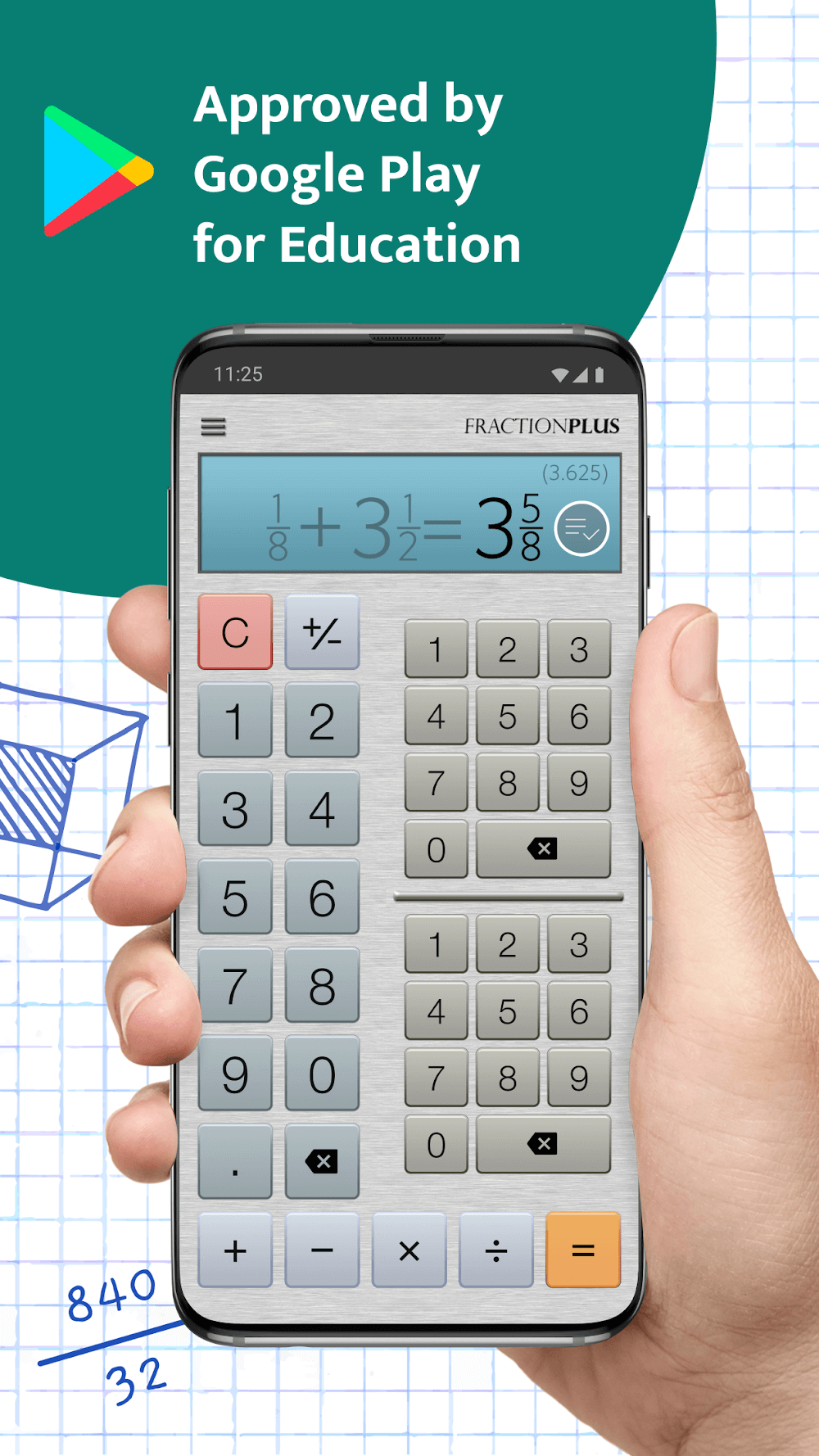 Fraction Calculator Plus screenshot 2