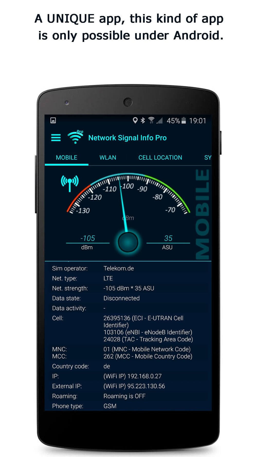 Network Signal Info Pro screenshot 2