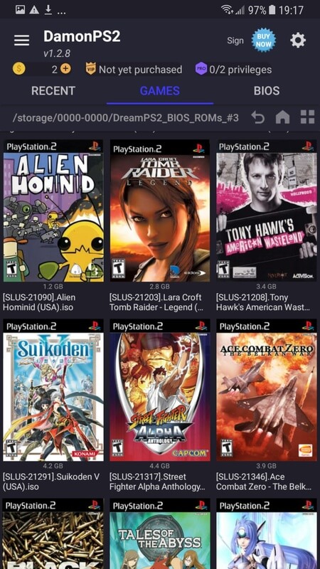DamonPS2 Pro - PS2 Emulator preview image 5
