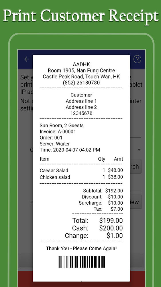 Restaurant Point of Sale - POS screenshot 7