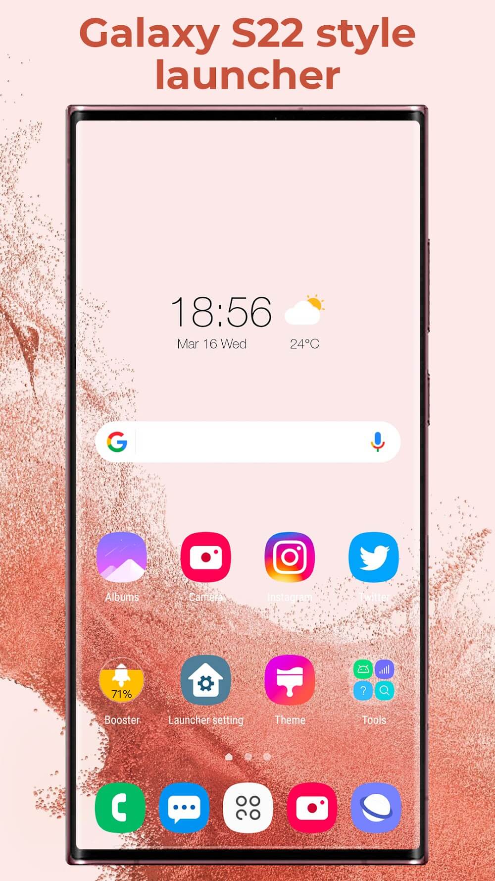 Super S22 Launcher screenshot 2