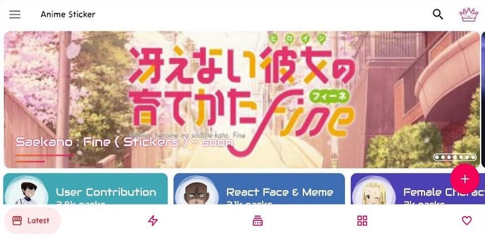 Anime Stickers screenshot 1