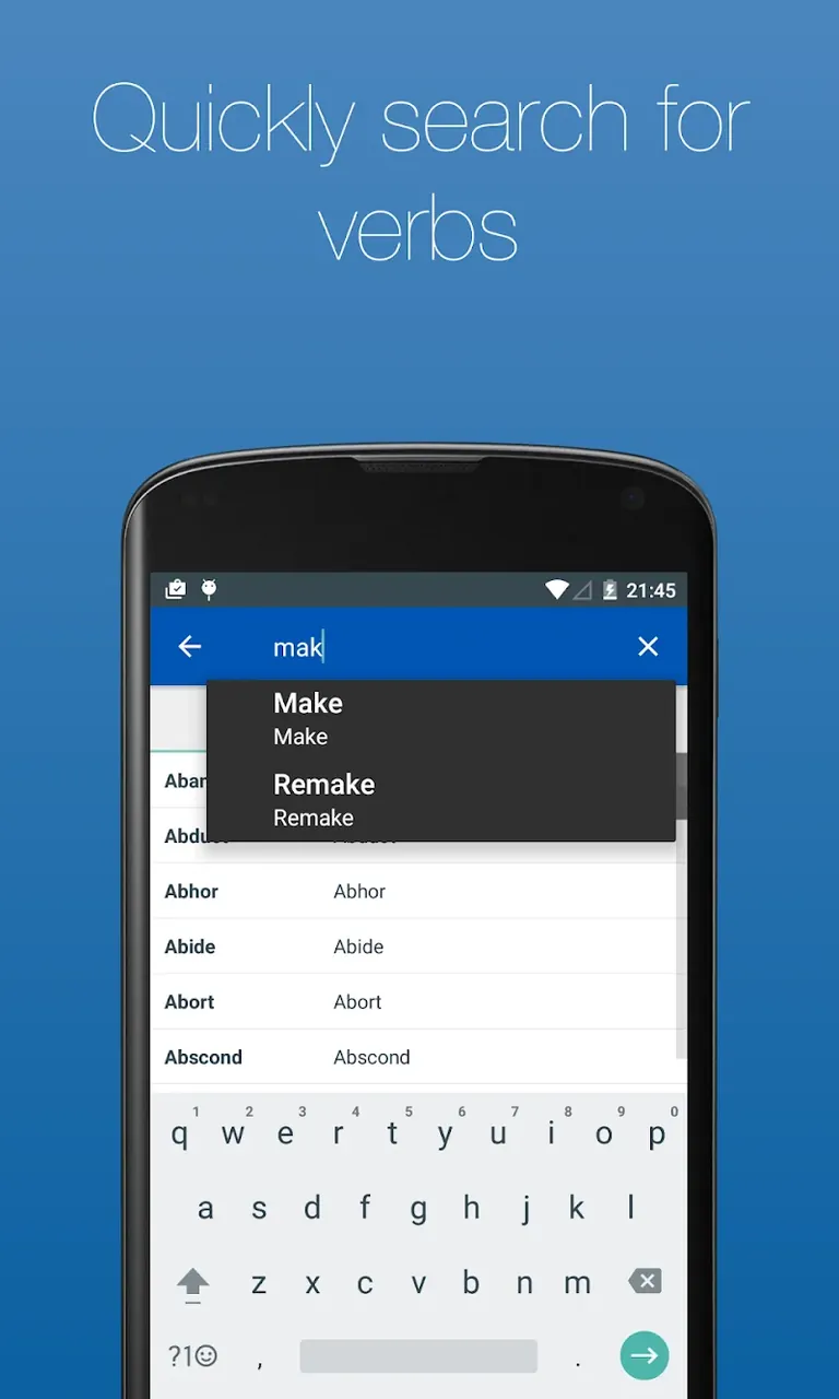English Verb Conjugator Pro screenshot 4