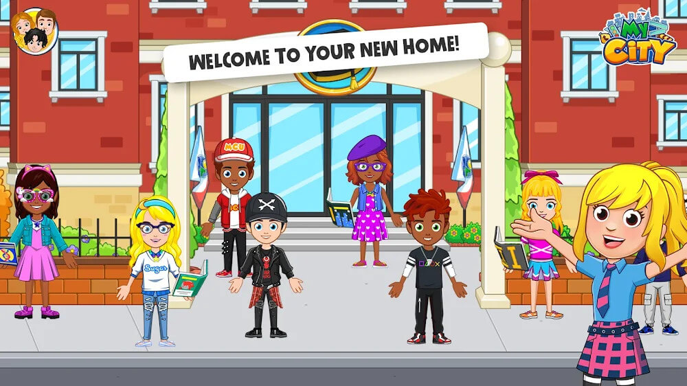 My City: College Dorm Friends screenshot 2