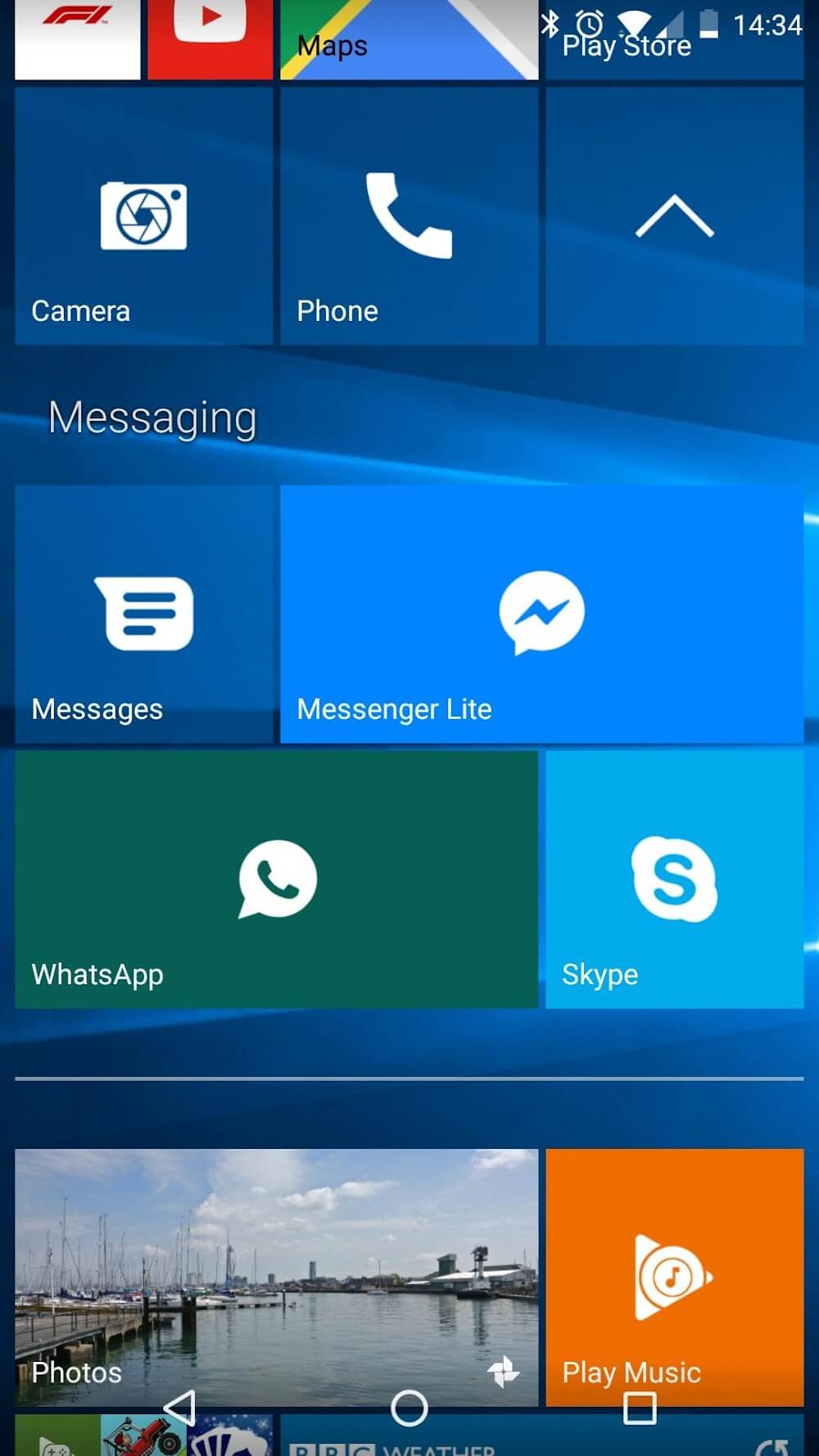 Launcher 10 screenshot 3