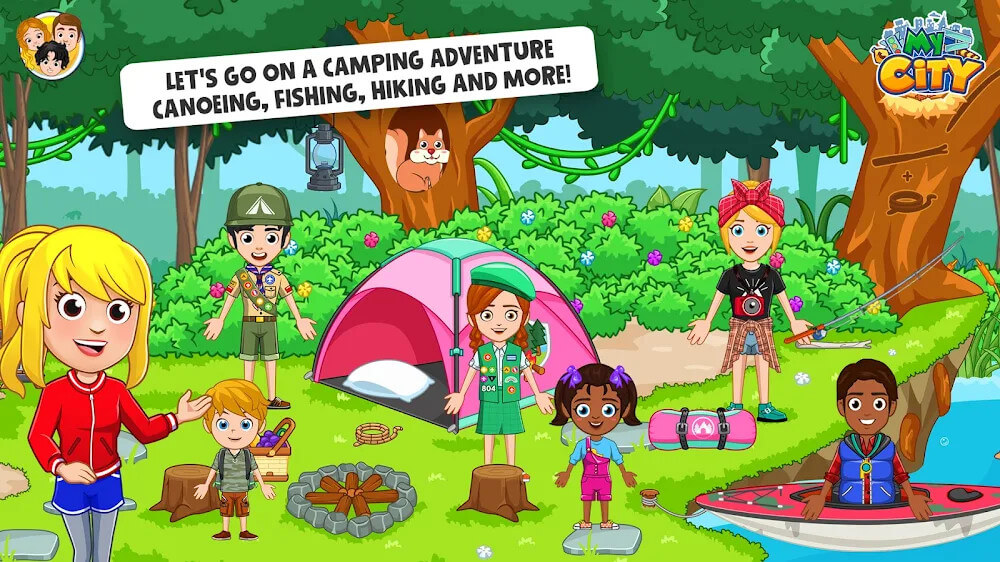 My City: Wildlife Camping screenshot 2