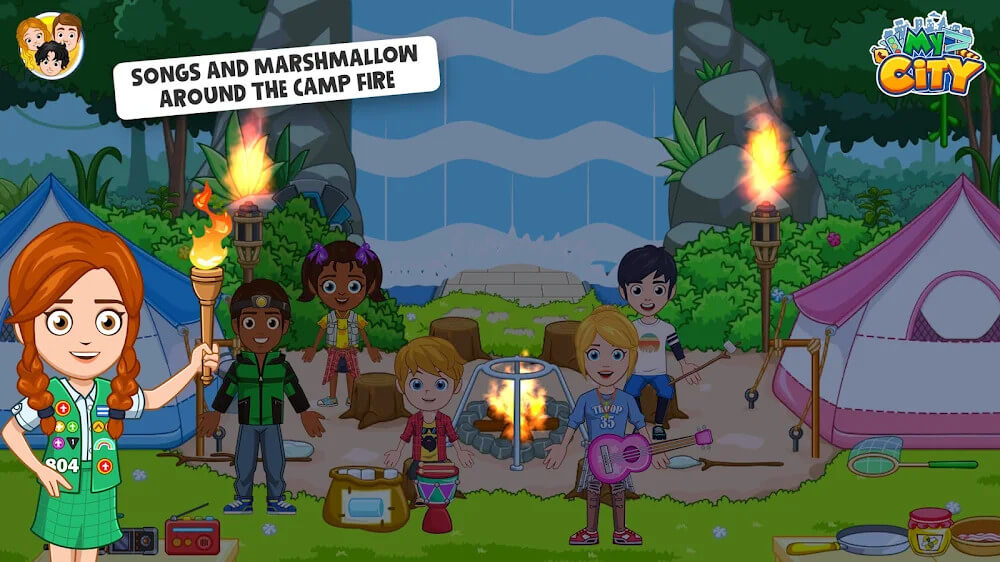 My City: Wildlife Camping screenshot 5