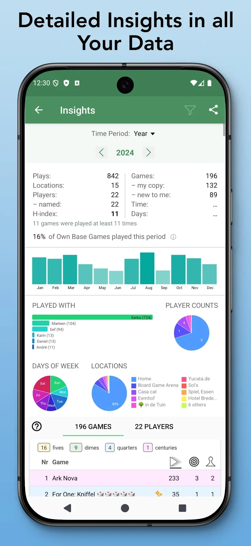 Board Game Stats screenshot 5