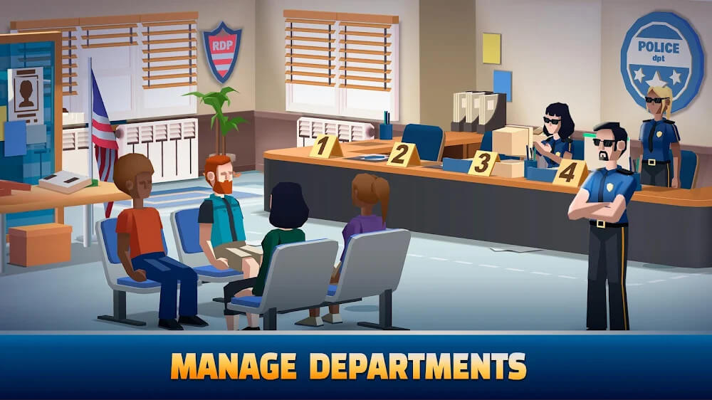Idle Police Tycoon screenshot 3