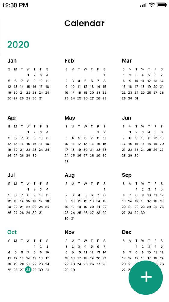 Calendar screenshot 4