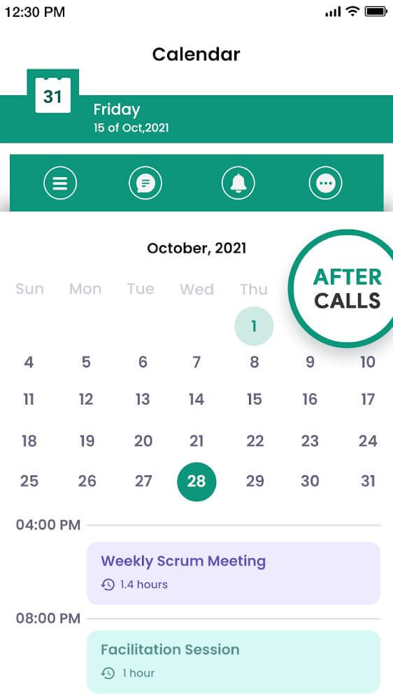 Calendar screenshot 7