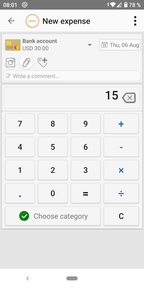 Money Manager: Expense tracker screenshot 4
