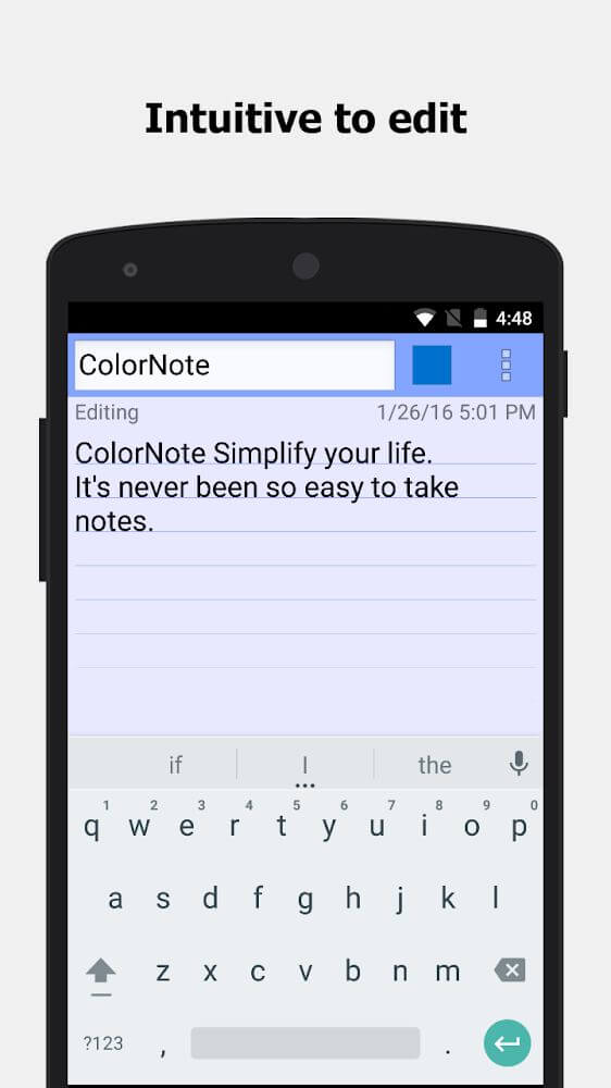 ColorNote Notepad Notes screenshot 4